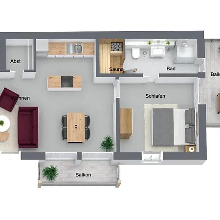 Apartmán Ostseehaus Ostseehaus 4